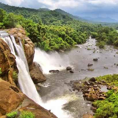 resorts near athirapally water falls